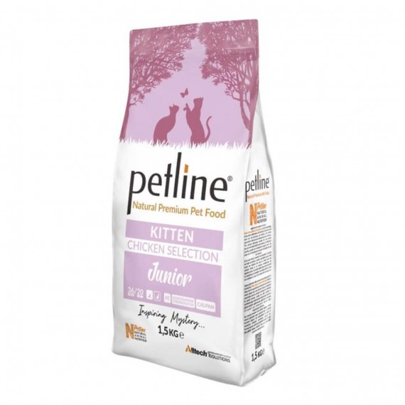 Petline Super Premium Yavru Kedi Maması Kitten Tavuklu 1.5 Kg (Junior)