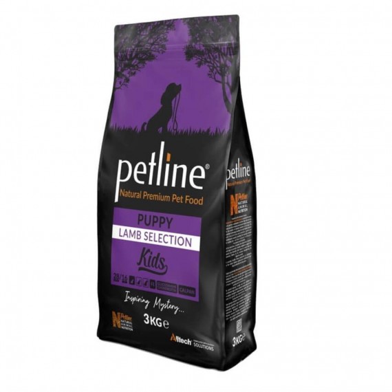 Petline Super Premium Yavru Köpek Maması Kuzu Etli 3 Kg (Kids)