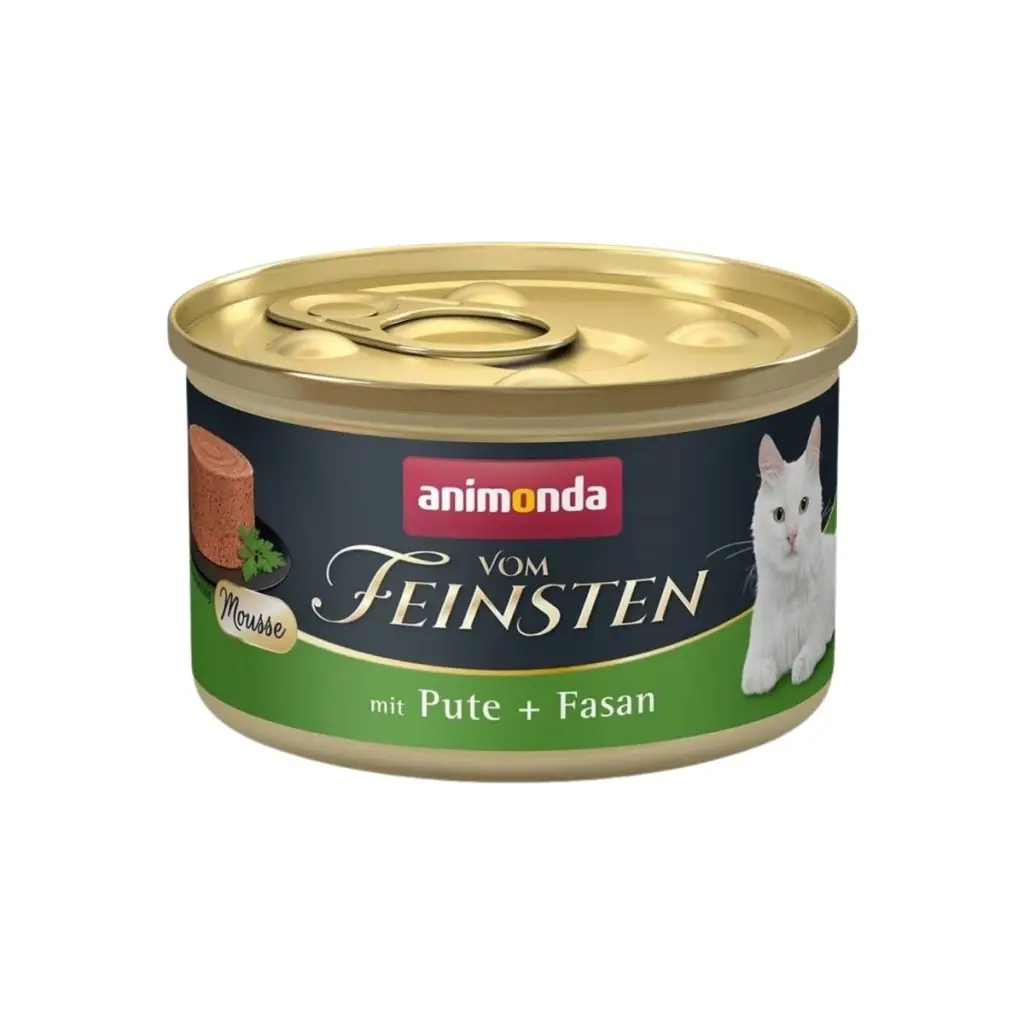 Animonda Vom Teneke Feinsten Hindili ve Sülünlü Yetişkin Kedi Konservesi 85gr