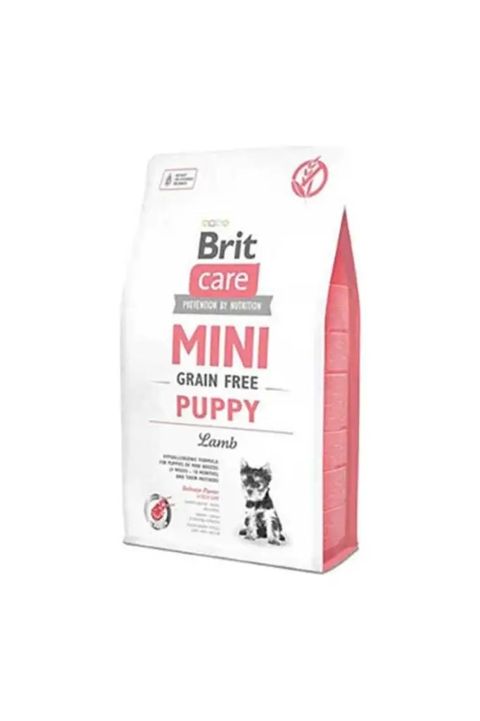 Brit Care Hypoallergenic Mini Kuzu Etli Tahılsız Yavru Köpek Maması 7 kg