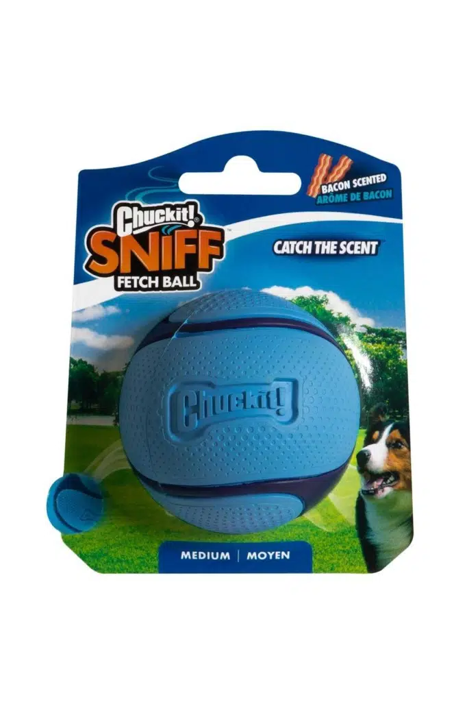 Chuckit! Sniff Fetch Jambon Kokulu Köpek Oyun Topu (Orta Boy)