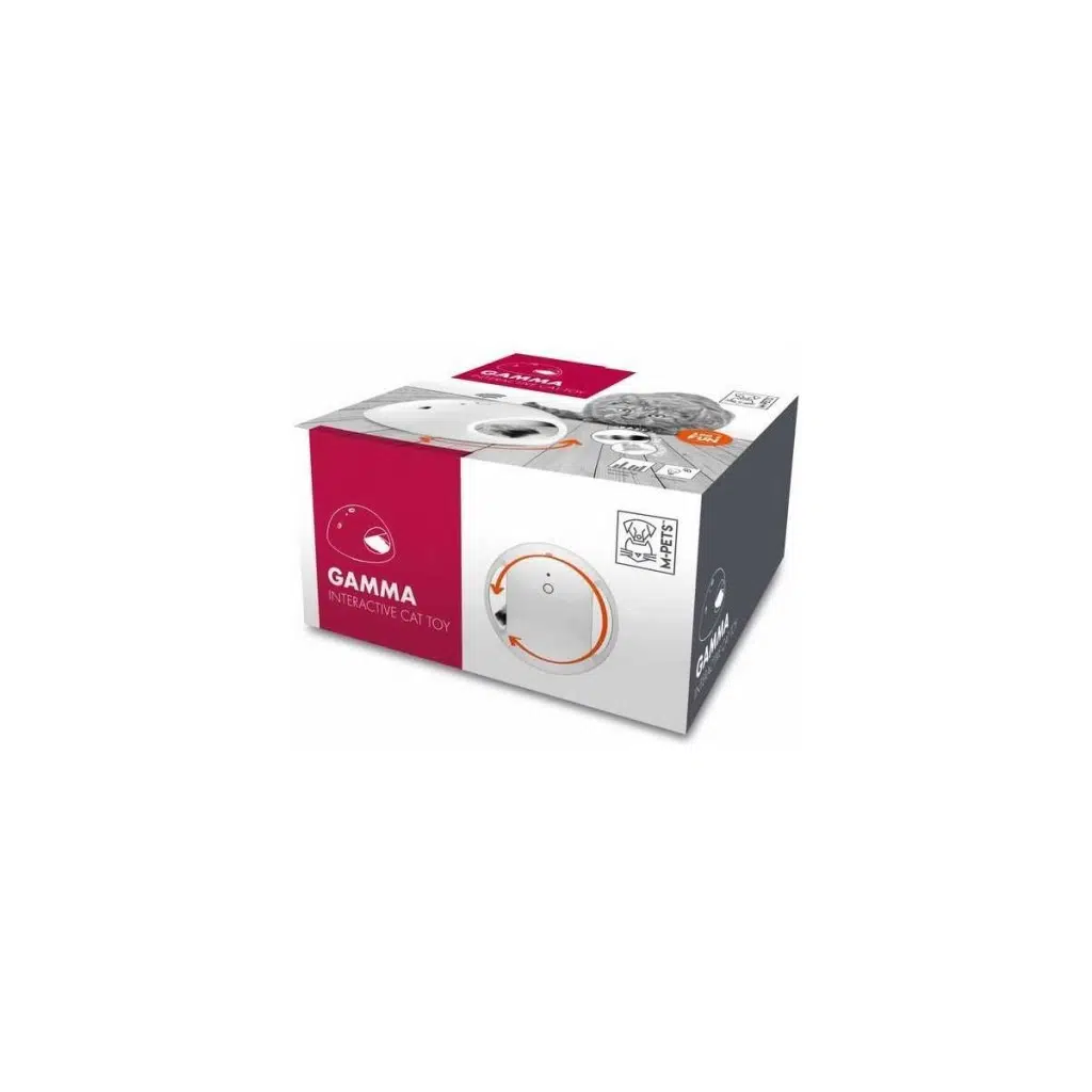 M-Pets Gamma İteraktif Kedi Oyuncağı Beyaz