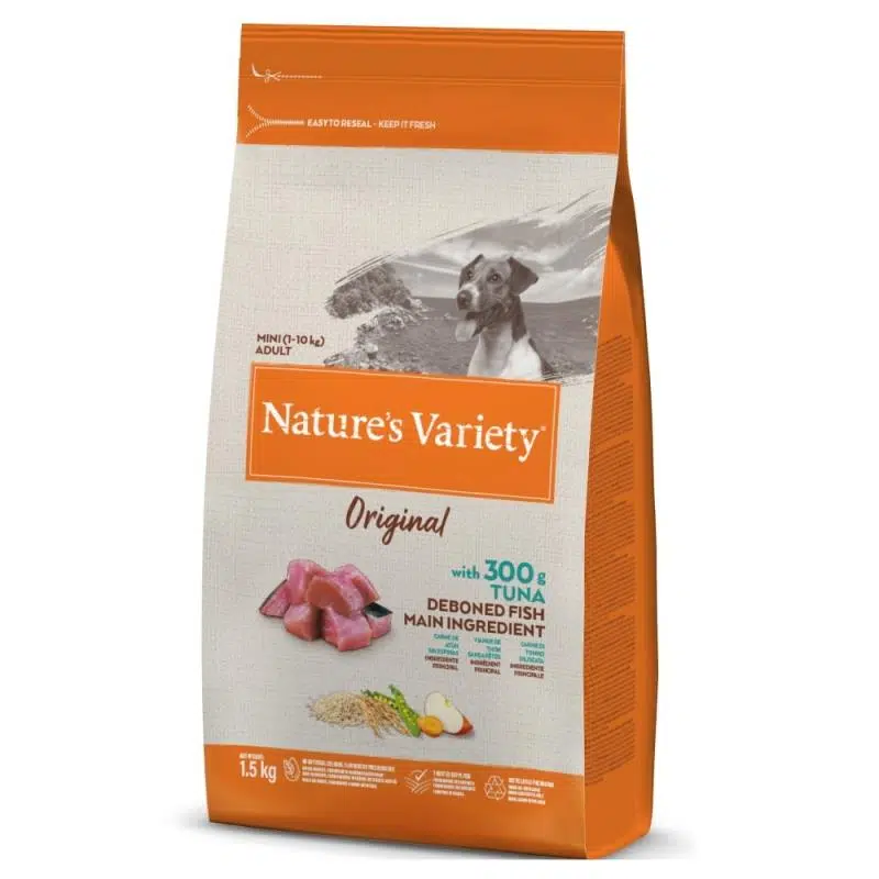 Nature's Variety Dog Original Mini Irk Adult Tuna Köpek Mama 1,5kg