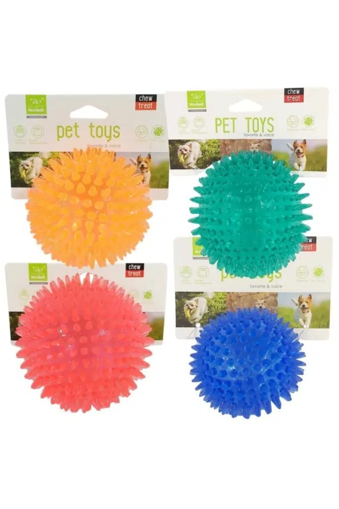 Nunbell Plastik Kirpi Top S Köpek Oyuncağı