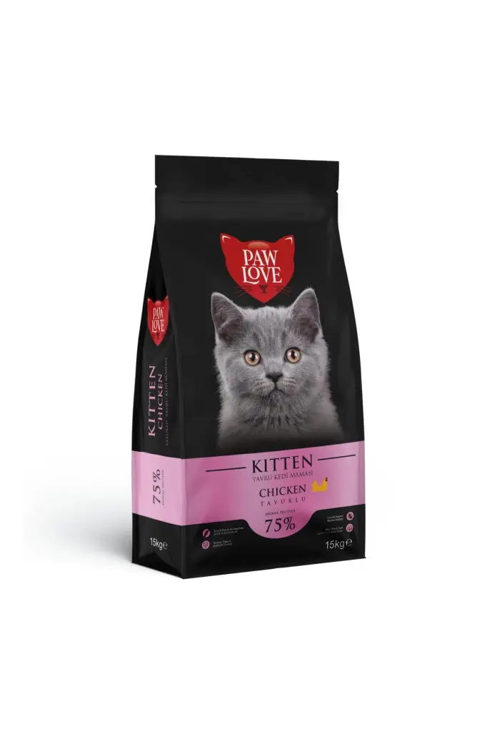 Paw Love Kitten Yavru Kedi Maması 15 Kg