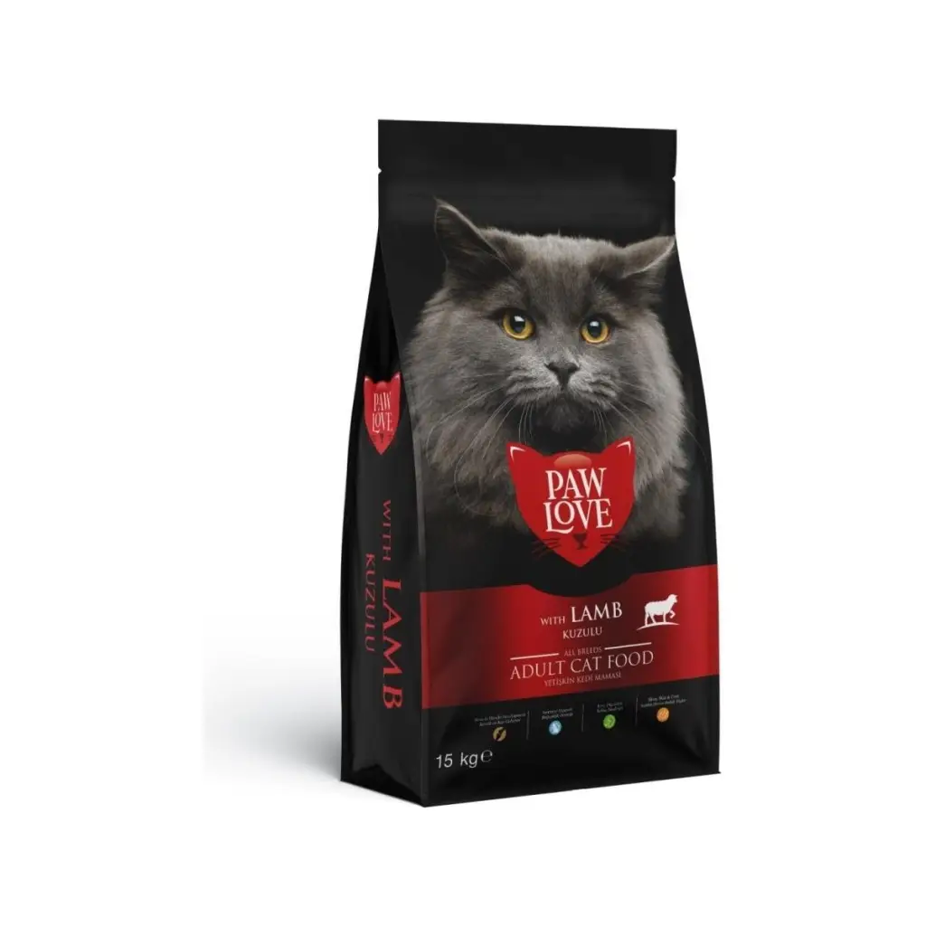 Paw Love Kuzulu Kedi Maması 15 Kg