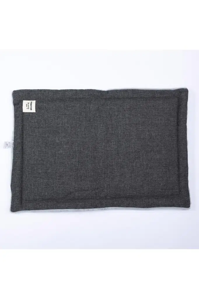 Pawstar Lüx Pet Mat Kedi Köpek Yatağı Yıkanabilir Antrasit 50-70cm
