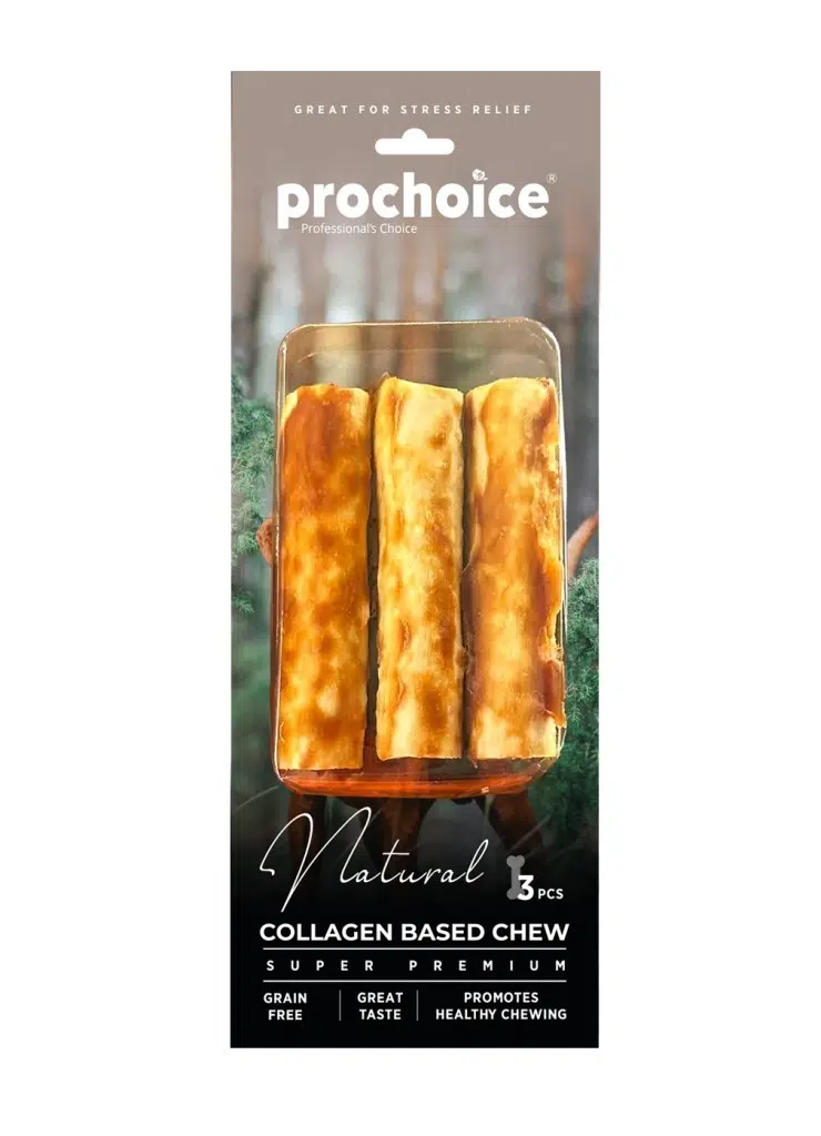 Prochoice Natural Collagen Based Chew, Kolajen Kemik Köpek Ödülü 3 parça