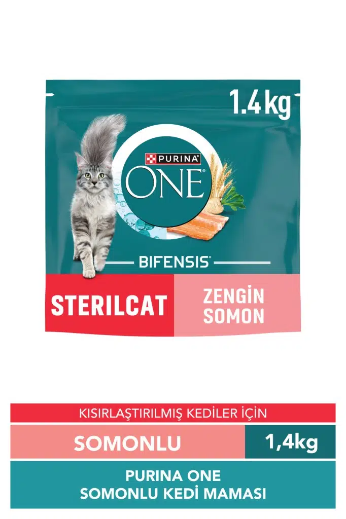 Purina One Somonlu Kısırlaştırılmış Kedi Maması 1,4 Kg